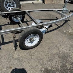 アルミ　軽ボートトレーラー　平トレーラー制作にどうぞの画像