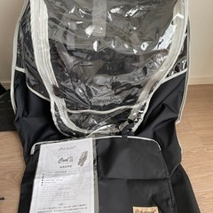 パナソニック☆自転車前乗せチャイルドシートNCD336A&レインカバーの画像
