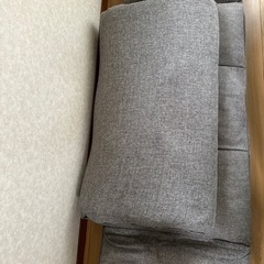 リクライニング2人がけソファーの画像
