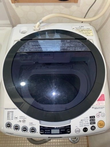 ( 予約済み) 中古品  Panasonic. NA-FR80H6洗濯機