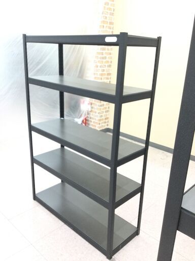 コストコ WHALEN スチールラック 黒ラック 組み立て済