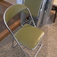 パイプ椅子　8脚の画像