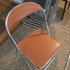 パイプ椅子　8脚の画像