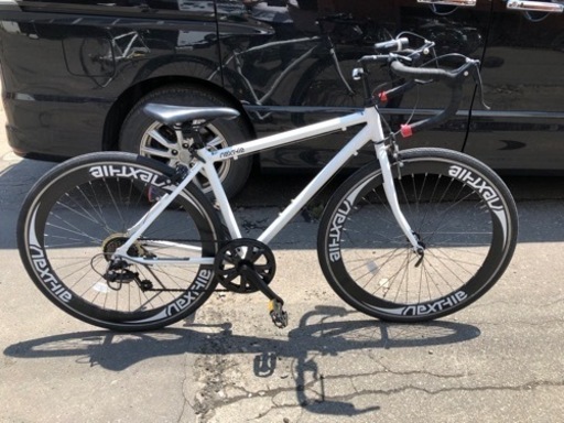 ドロップハンドル　自転車　現状渡し　ライト付き　鍵無し