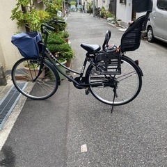 Sold 中古　26 インチ自転車チャイルドシート付き