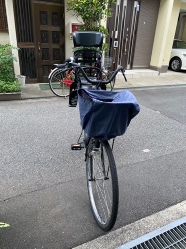 Sold 中古　26 インチ自転車チャイルドシート付き
