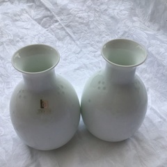 白山陶器　徳利　お猪口の画像