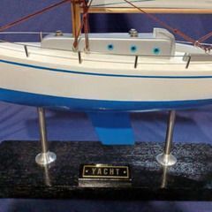 木製 船 模型 インテリア オブジェ 置物 置き物 ship 船体模型の画像