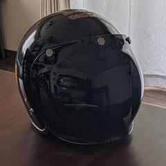 相手決定　バイクのヘルメット