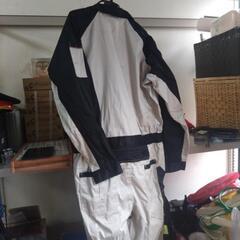 中古　作業着　つなぎ　グレー　3Lの画像
