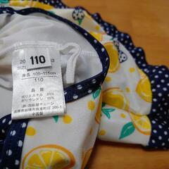 水着　サイズ110　レモン柄　の画像