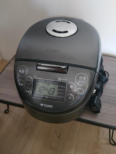 【値下げ】TIGER 炊飯器 JPF-A550-K サテンブラック