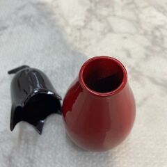 ▼値下げ▼【新品】琉球角萬漆器 なす楊枝入れ 漆器 小物 💳自社配送時🌟代引き可💳※現金、クレジット、スマホ決済対応※【送料に設置込】の画像