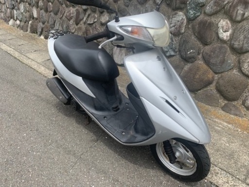 スズキ アドレス V50 50 cc 原付 スクーター 4スト 実動 書類 メインキー有