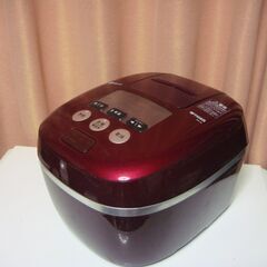 ＩＨ炊飯器　ワインレッド