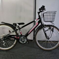 C830★13000円スタート★整備済み 中古子供自転車 【24インチ　jrＭＴＢ　黒 】 