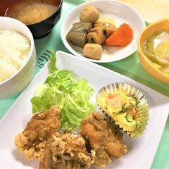 社員食堂の調理スタッフ☆簡単調理作業で隙間時間バイト♪シニア世代活躍中の画像