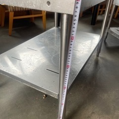 コンロスチールテーブルですの画像