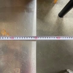 コンロスチールテーブルですの画像