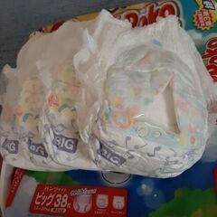 しっぽ穴あり犬用おむつ4枚