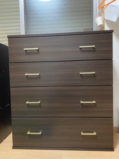 ( 予約済み) 中古品 ニトリ 4段チェスト