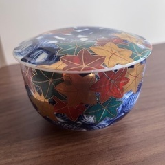 和柄の大蒸碗・4点セットの画像