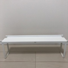 コンロ奥隙間ラック ホワイト