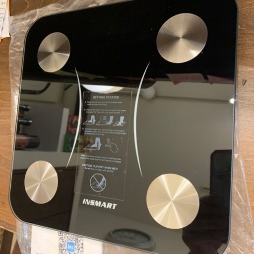 カッコイイ体重計　アプリと連動