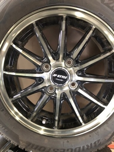 軽自動車用　ホイール　スタッドレスセット　155/65R14