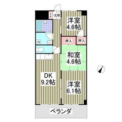 💙💙《3DK》越谷市🐻南越谷駅から徒歩10分！ファミリー向け物件...