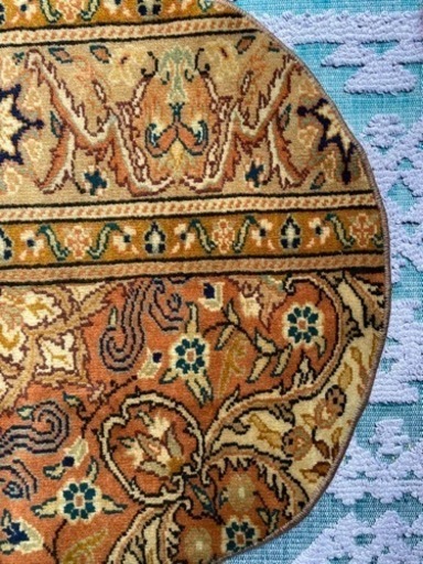 【SALE】レア柄✴︎56cm  ヴィンテージ トルコラグ　