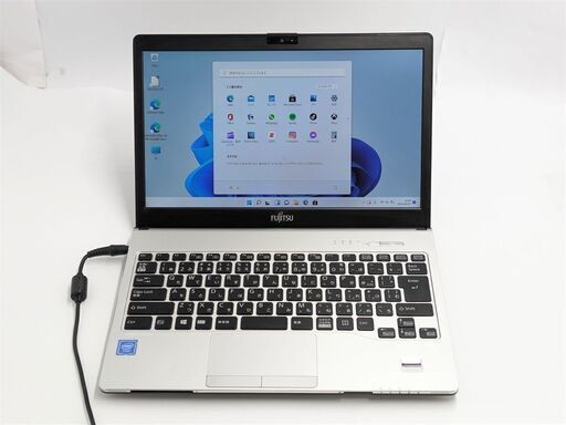 送料無料 日本製 高速SSD フルHD 13.3型 ノートパソコン 富士通 S937/S 中古良品 第7世代Celeron 8GB Bluetooth カメラ Windows11 Office