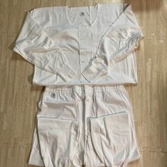 グンゼ GQ1 LL 上下セット 長シャツ･長ズボン下 白 綿1...