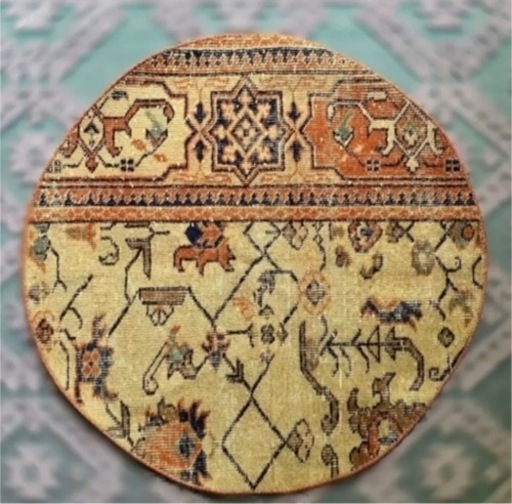 【半額SALE】82cm ヴィンテージ  トルコラグ 1970s