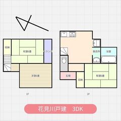 敷金礼金ゼロ✨ペットOK✨3DKの56.70㎡✨家賃6.2万円の庭付き戸建 - 千葉市
