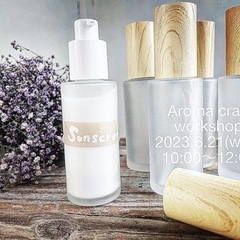 夏スキンケア　Aroma craft workshop