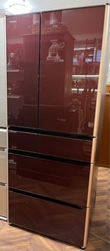 【BY REUSE 霧島国分新町店 出張買取•見積完全無料¥0】HITACHI 6ドア冷凍冷蔵庫