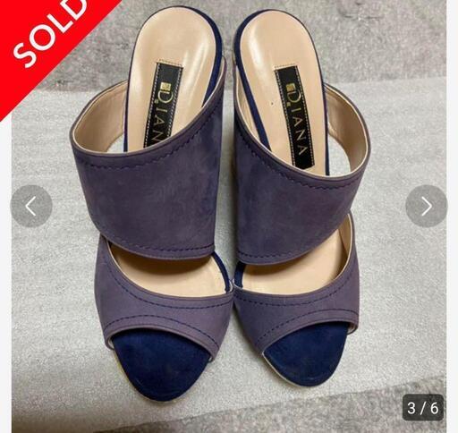 美品　DIANAサンダル　23ｾﾝﾁ