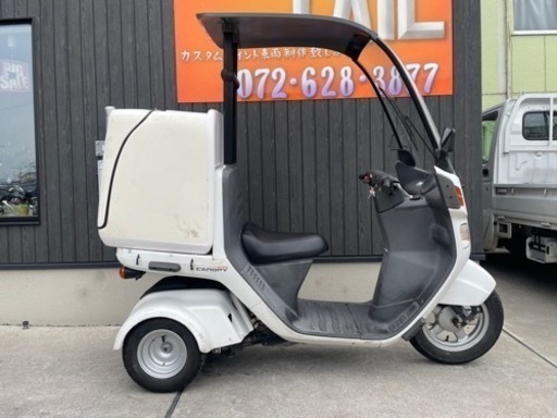 ★12万円　ジャイロキャノピー　TA03 インジェクション　セル1 実働車　ホンダ　ジャイロ　キャノピー　配達　屋根付き　原付　4スト