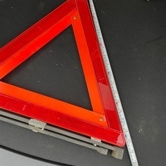 三角停止表示板　TS認定マークの画像