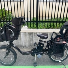 引き取り限定】Panasonic 子ども乗せ 電動自転車