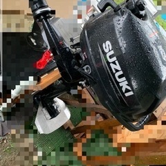 2馬力ボート　船外機セットの画像