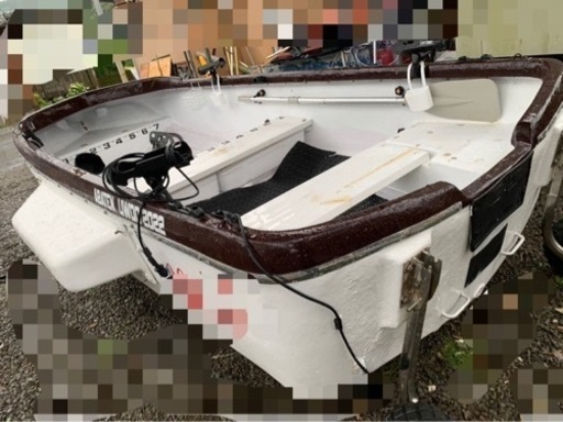 【現金引換】ちょい値下！！2馬力ボート　スズキ2馬力船外機