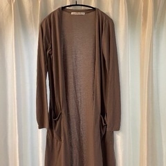 夏用ブラウスとロングカーディガンの画像