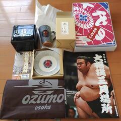 新品未使用　令和5年大相撲3月場所パンフレット、大判タオル、他合...