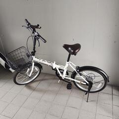 折り畳み自転車　ギア付き