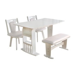 白いダイニングテーブル