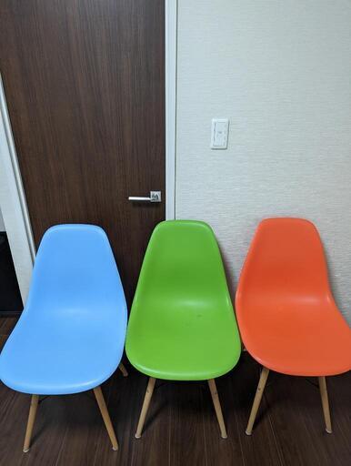 デザインチェア　３脚セット