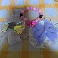 めちゃかわのピン2個とブレスのセット