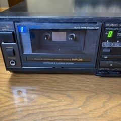 ダブルカセットデッキ　TEAC W-460cの画像